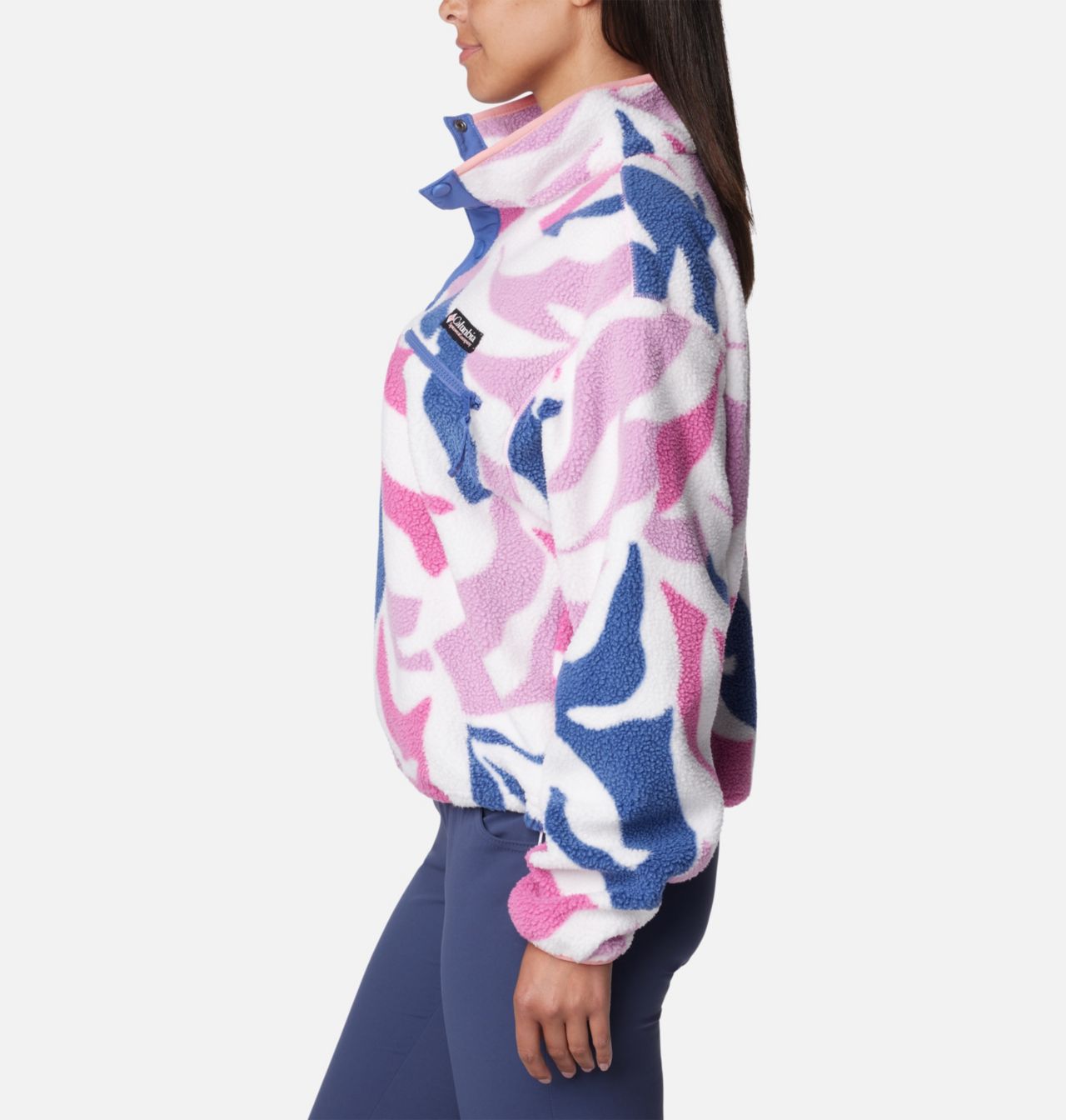 Women's Helvetia™ Cropped Half Snap Fleece Pullover 3