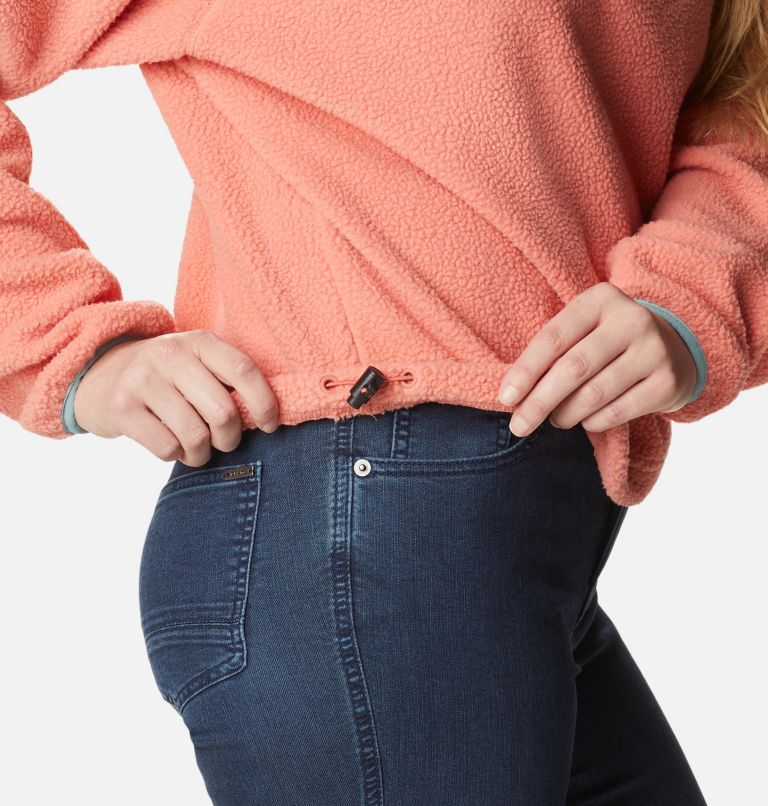  Pantalones de mezclilla con forro polar para mujer, de