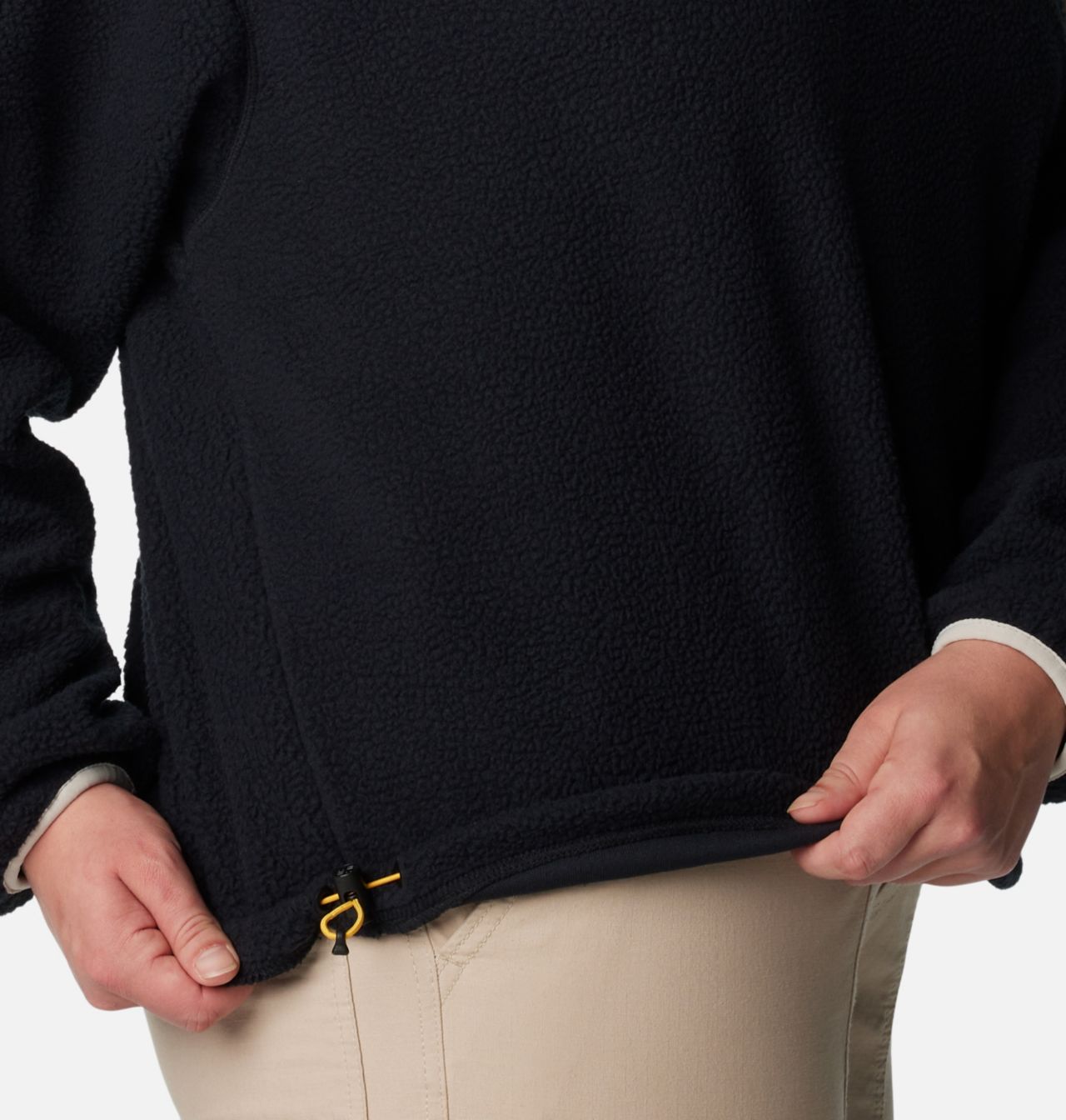 Women's Helvetia™ Cropped Half Snap Fleece Pullover - Plus Size 5