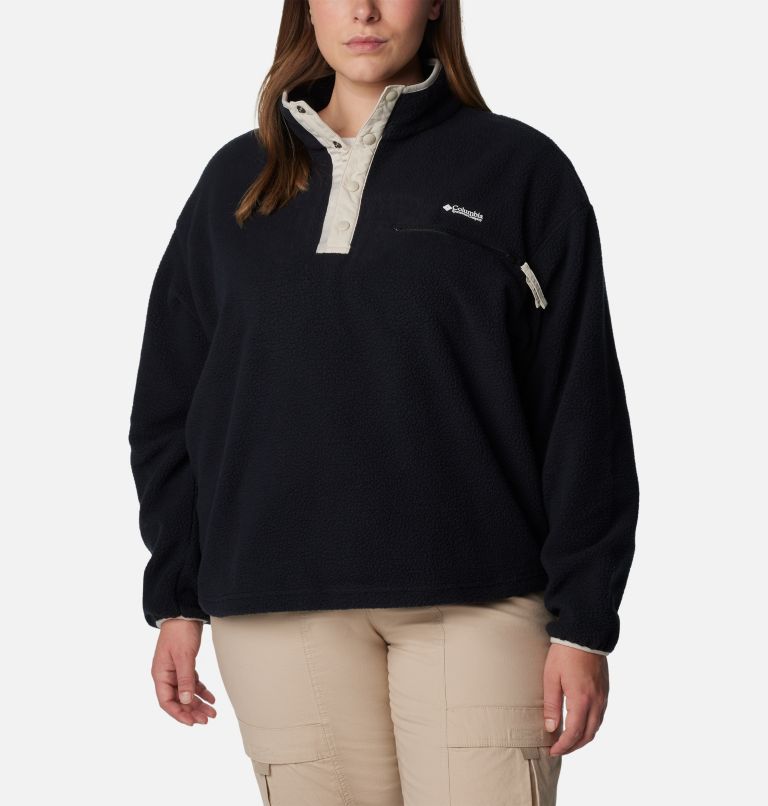 Women's Helvetia™ Cropped Half Snap Fleece Pullover