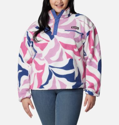 Women's Panorama™ Snap Fleece Jacket - Plus Size