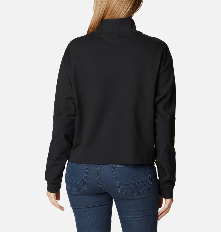 Women's Ballistic Ridge High Neck Long Sleeve T-Shirt, Color: Black, image 2