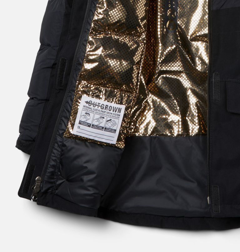 Girls' Marquam Peak Fusion II Parka, Color: Black, image 3