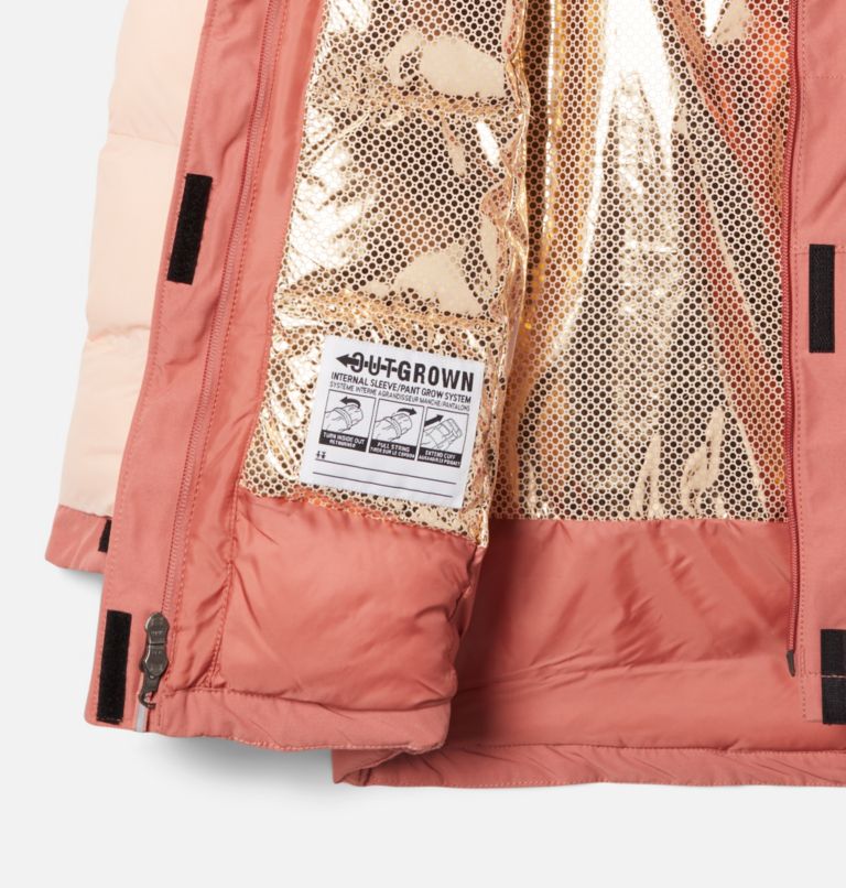 Parka Marquam Peak Fusion II Fille, Color: Dark Coral, Peach Blossom, image 3