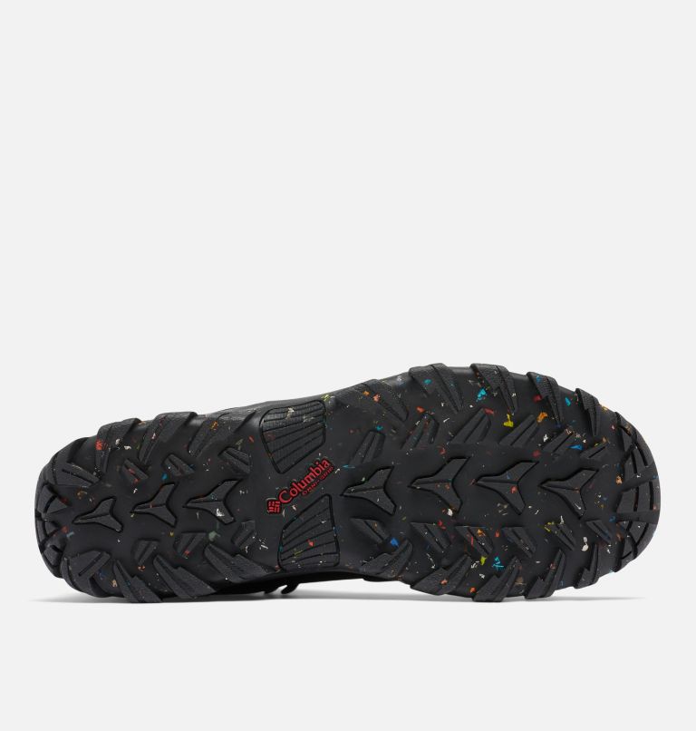 Thumbnail: Men's Newton Ridge Plus Omni-Heat Boot, Color: Black, Mountain Red, image 4