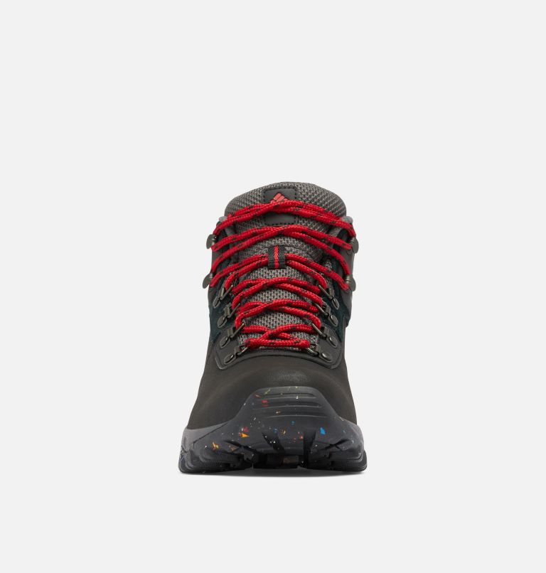Thumbnail: Men's Newton Ridge Plus Omni-Heat Boot, Color: Black, Mountain Red, image 7