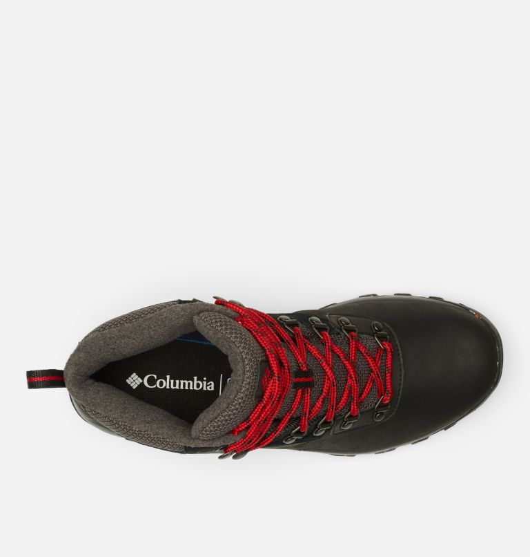 Men's Newton Ridge Plus Omni-Heat Boot, Color: Black, Mountain Red, image 3