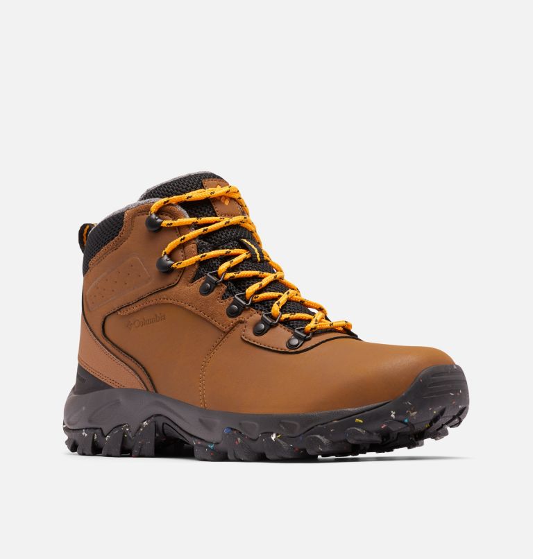 Thumbnail: Men's Newton Ridge Plus Omni-Heat Boot, Color: Light Brown, Black, image 2