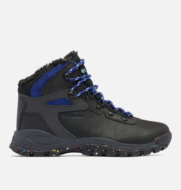 Women's Newton Ridge Plus Omni Heat Hiking Boot, Color: Black, Dark Sapphire, image 1