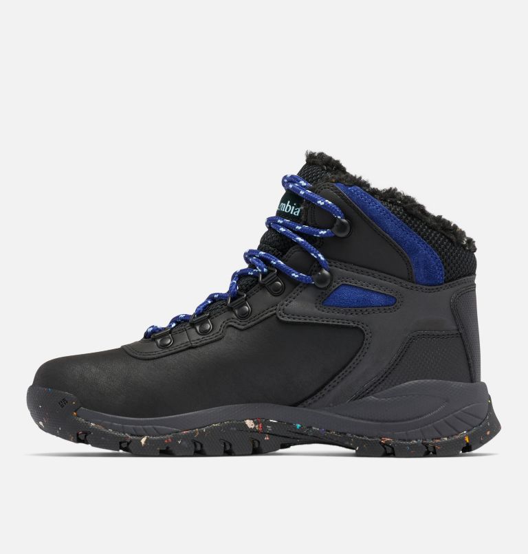 Women's Newton Ridge Plus Omni Heat Hiking Boot, Color: Black, Dark Sapphire, image 5