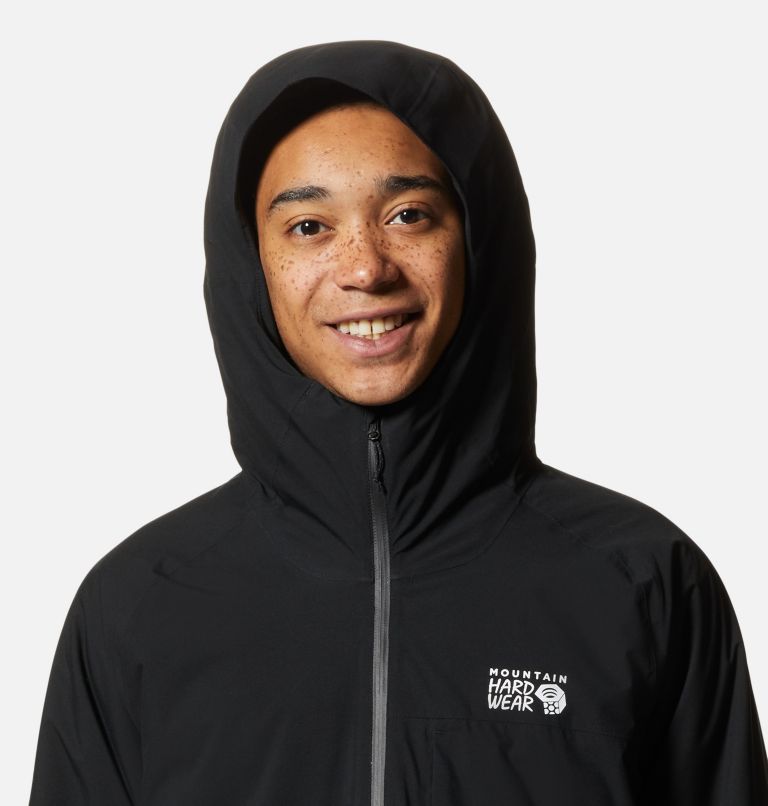 Men's Stretch Ozonic Insulated Jacket, Color: Black, image 4