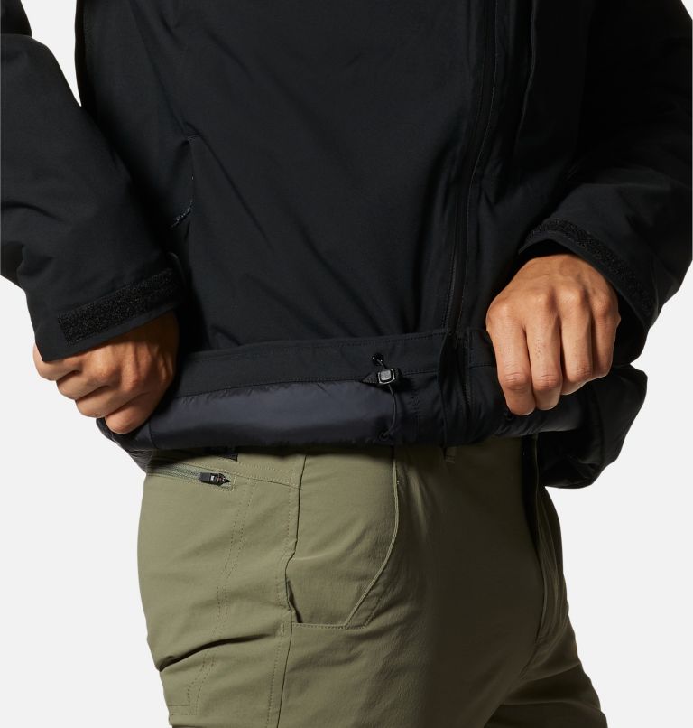 Men's Stretch Ozonic Insulated Jacket, Color: Black, image 8