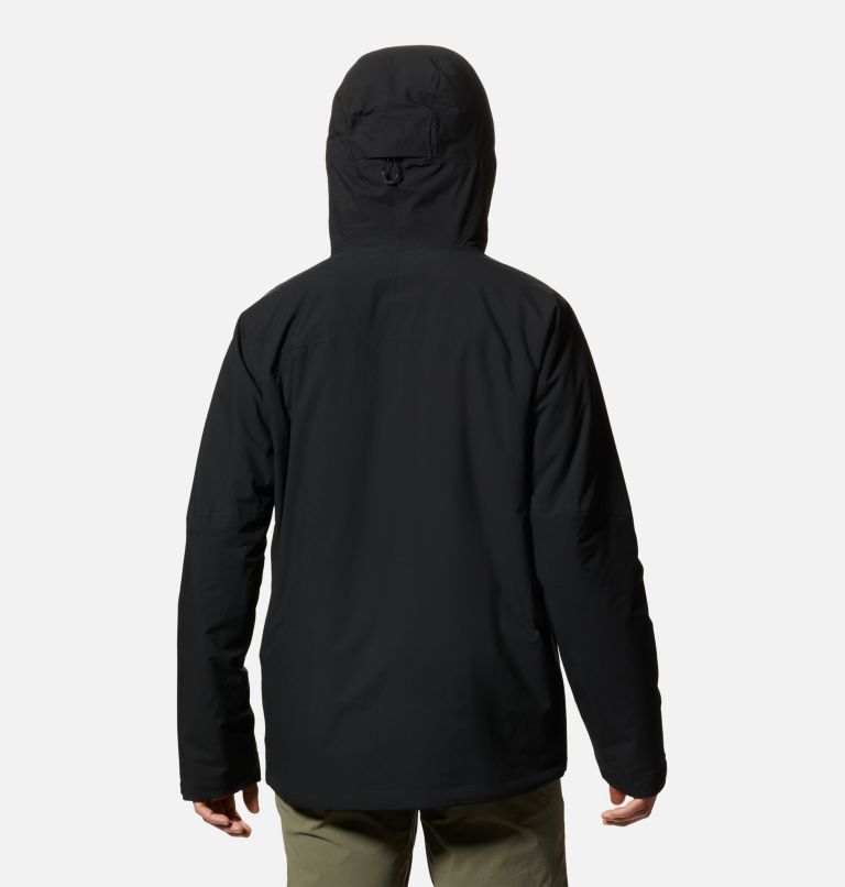Men's Stretch Ozonic Insulated Jacket, Color: Black, image 2