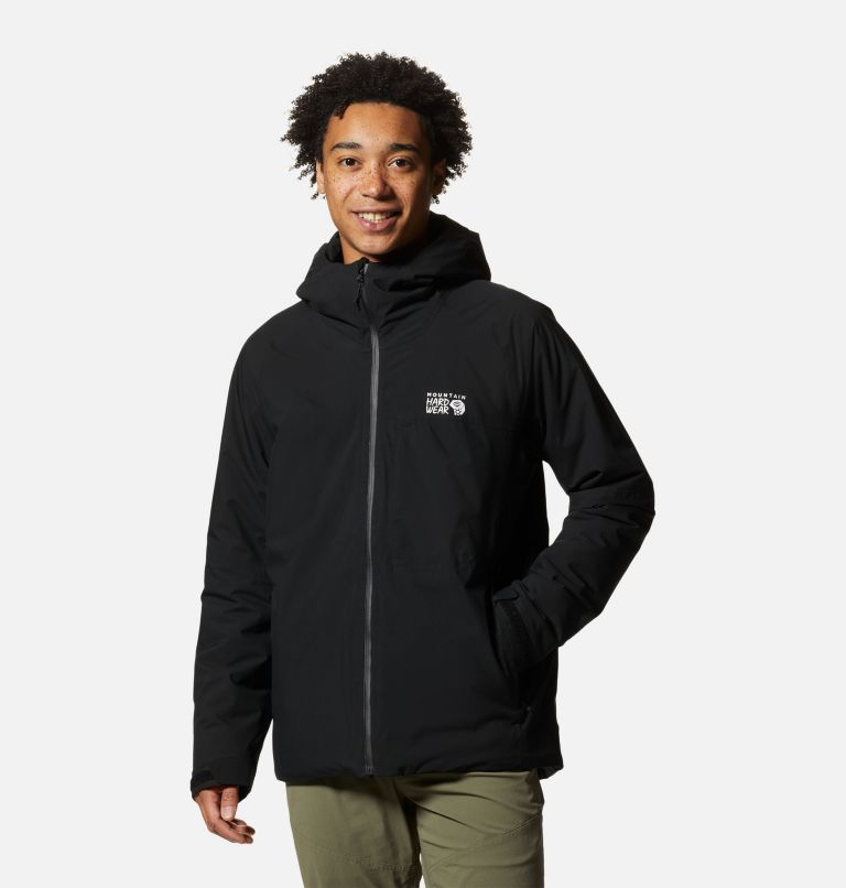 Thumbnail: Men's Stretch Ozonic Insulated Jacket, Color: Black, image 1