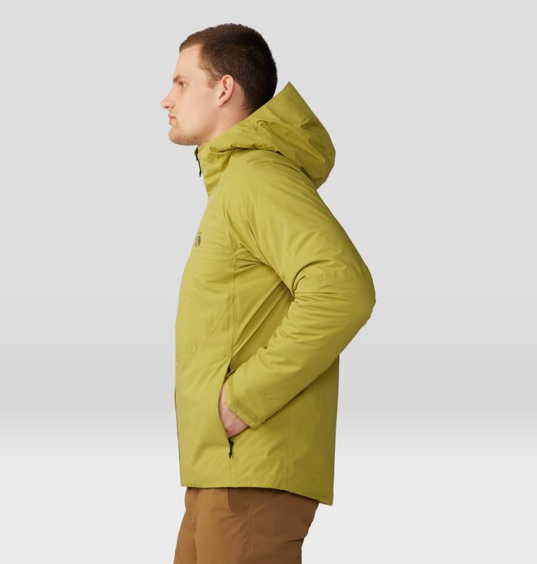 Manteau isolé Stretch Ozonic Homme, Color: Moon Moss, image 3