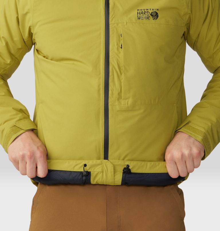 Men's Stretch Ozonic Insulated Jacket, Color: Moon Moss, image 7