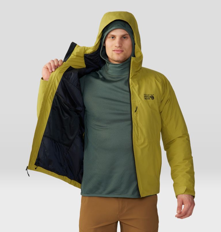 Manteau isolé Stretch Ozonic Homme, Color: Moon Moss, image 8