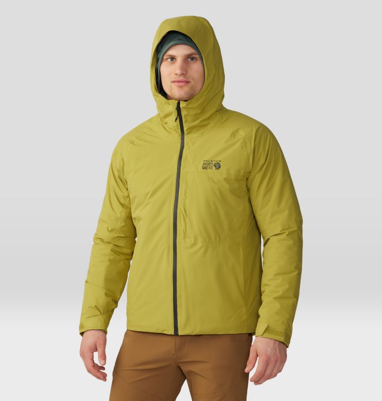 Men's Stretch Ozonic Insulated Jacket, Color: Moon Moss, image 10