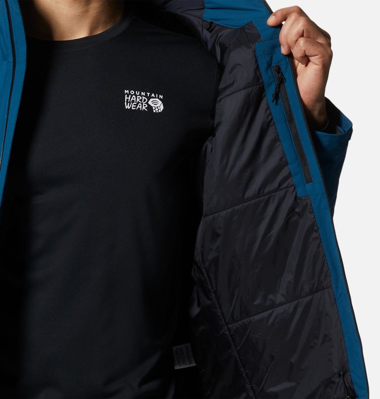 Thumbnail: Stretch Ozonic Insulated Jacket | 418 | XXL, Color: Dark Caspian, image 8