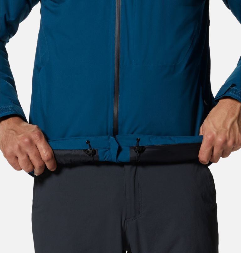 Men's Stretch Ozonic Insulated Jacket, Color: Dark Caspian, image 9