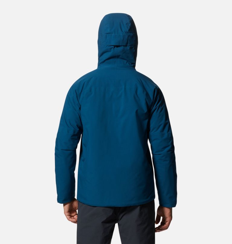 Men's Stretch Ozonic Insulated Jacket, Color: Dark Caspian, image 2