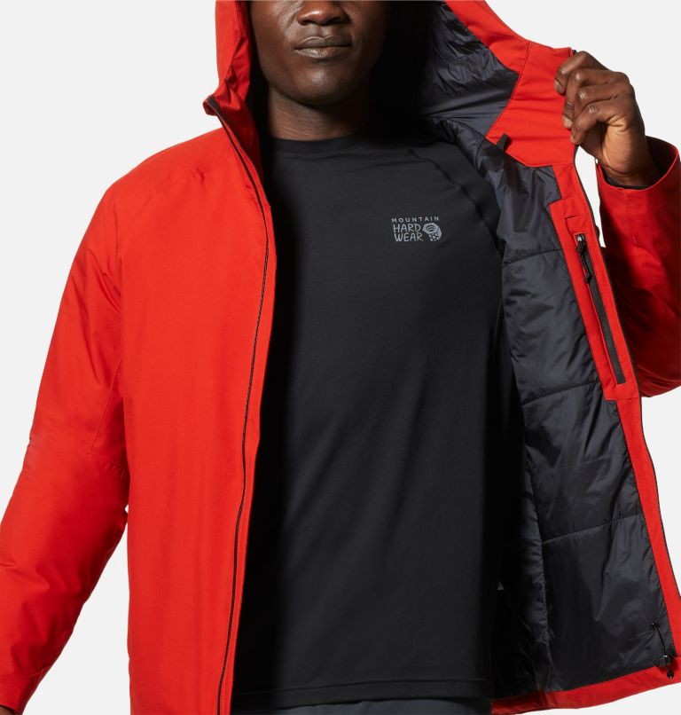 Thumbnail: Men's Stretch Ozonic Insulated Jacket, Color: Desert Red, image 10