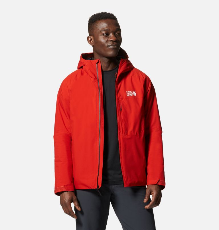 Thumbnail: Men's Stretch Ozonic Insulated Jacket, Color: Desert Red, image 11
