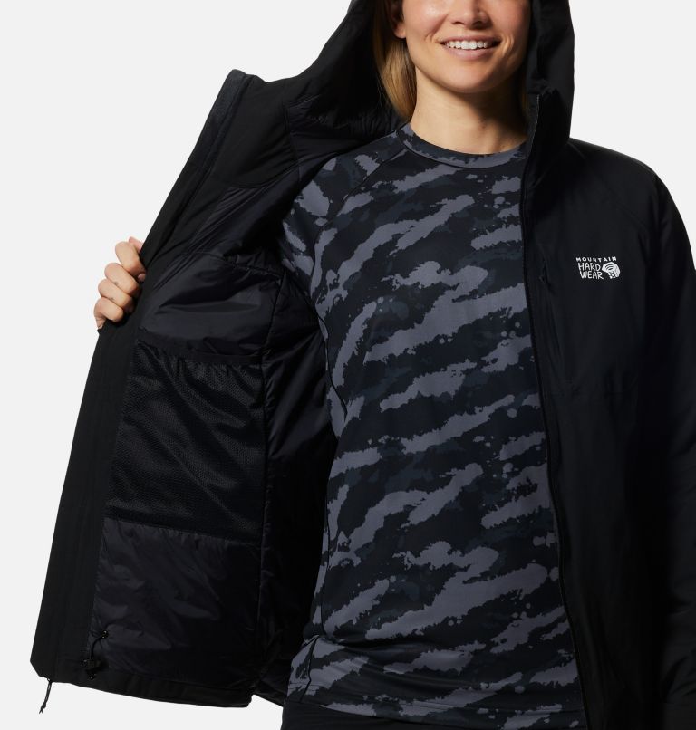 Thumbnail: Women's Stretch Ozonic Insulated Jacket, Color: Black, image 8
