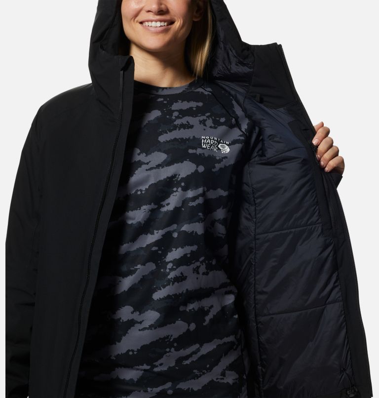 Thumbnail: Stretch Ozonic Insulated Jacket | 010 | M, Color: Black, image 9