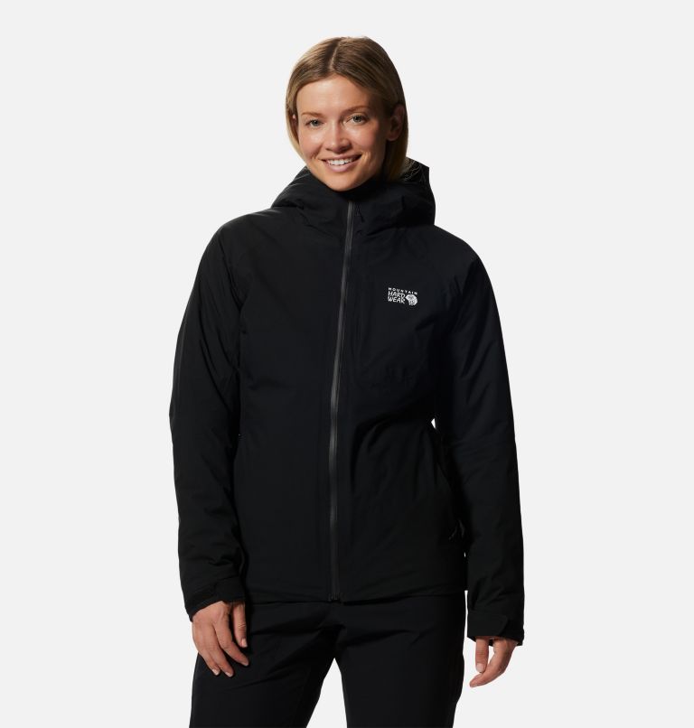 Thumbnail: Women's Stretch Ozonic Insulated Jacket, Color: Black, image 1