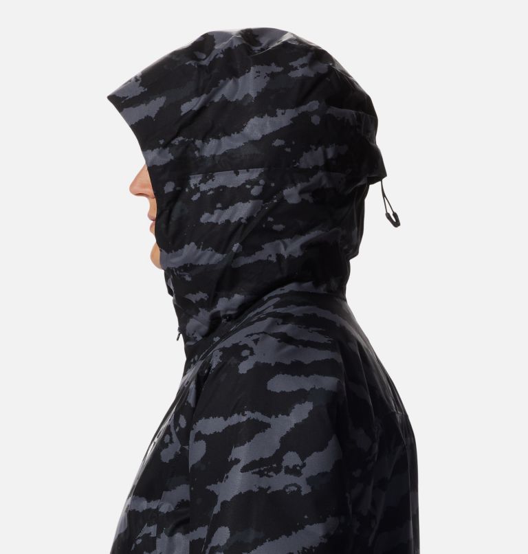 Thumbnail: Stretch Ozonic Insulated Jacket | 090 | S, Color: Black Paintstrokes Print, image 5