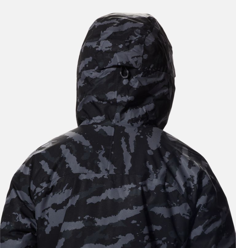 Women's Stretch Ozonic Insulated Jacket, Color: Black Paintstrokes Print, image 6