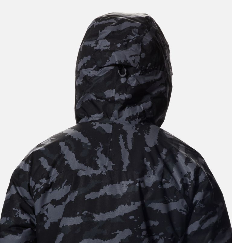 Thumbnail: Stretch Ozonic Insulated Jacket | 090 | XL, Color: Black Paintstrokes Print, image 6