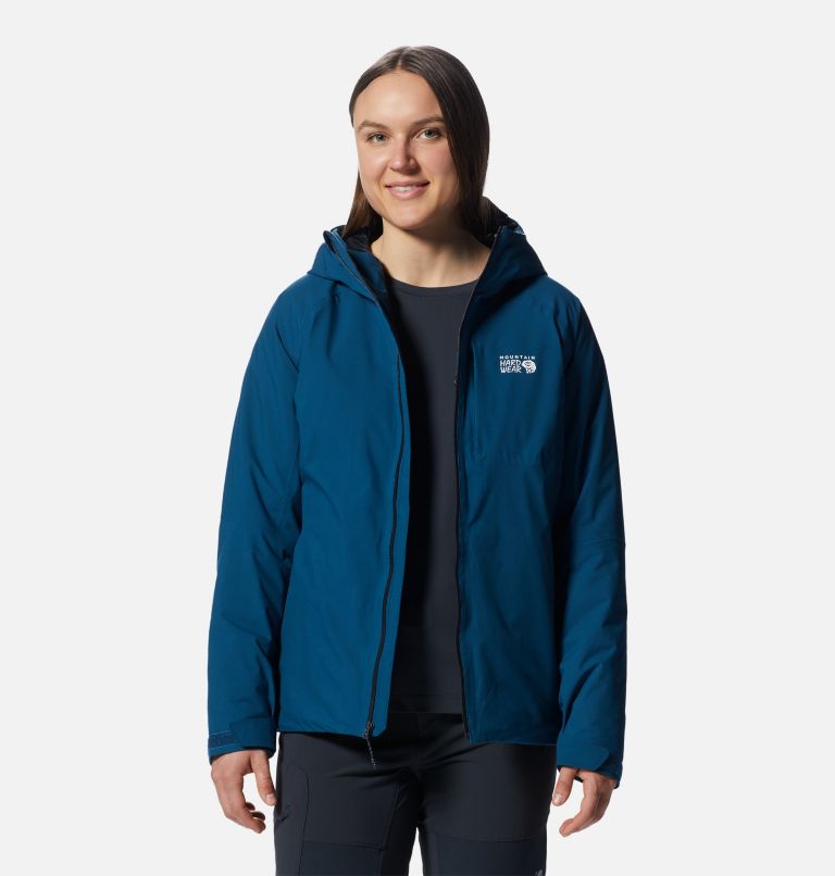 Women's Stretch Ozonic Insulated Jacket, Color: Dark Caspian, image 11