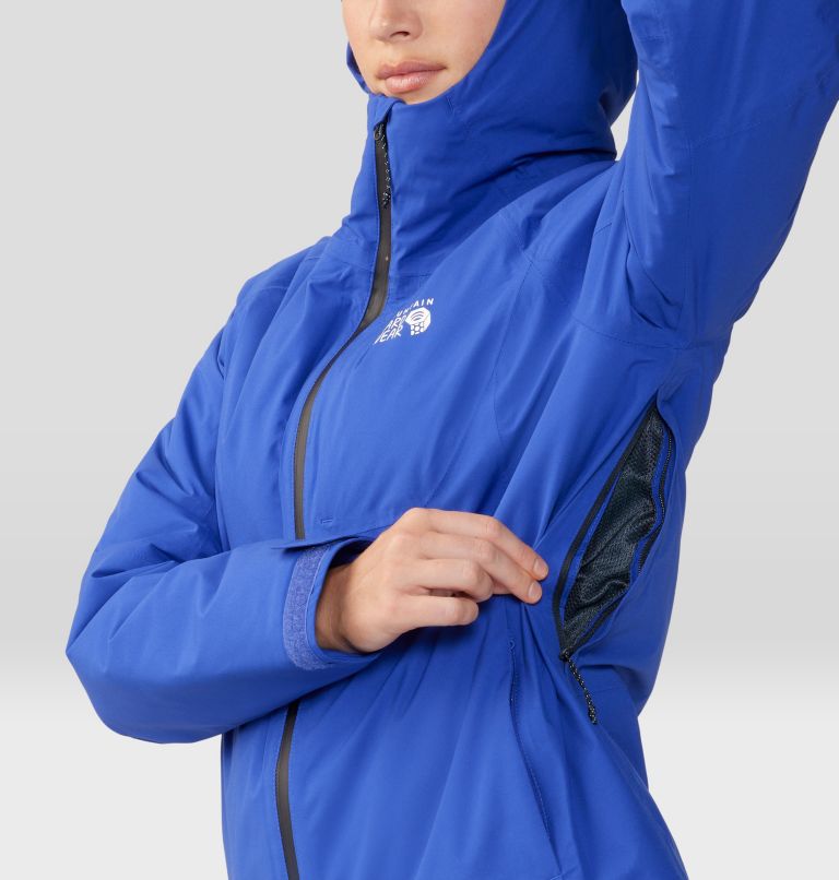 Manteau isolé Stretch Ozonic Femme, Color: Blueprint, image 6