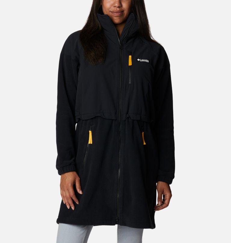 Women's Ballistic Ridge 3-in-1 Waterproof Long Jacket, Color: Black, image 9