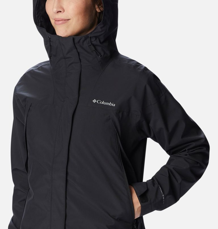 Thumbnail: Women's Canyon Meadows Interchange Jacket, Color: Black, image 7
