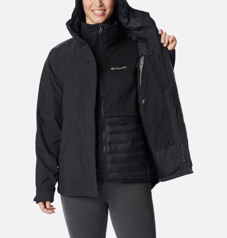 Columbia Titanium Omni-Heat Womens Black XS Interchange Jacket