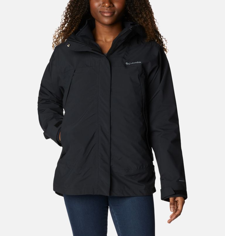 Thumbnail: Women's Canyon Meadows Interchange Jacket, Color: Black, image 1