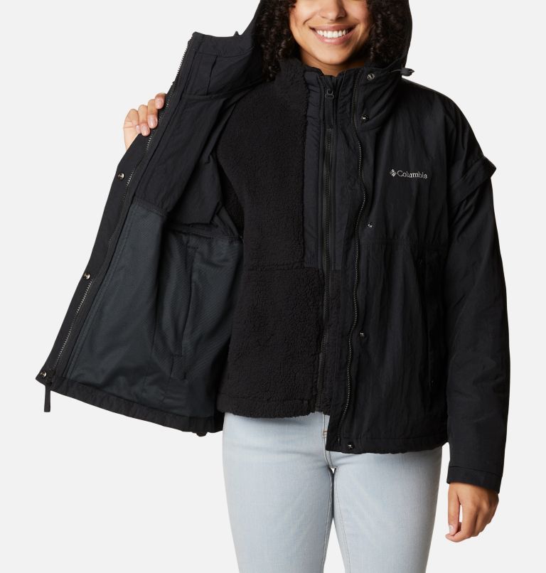 Thumbnail: Women's Laurelwoods Interchange Jacket, Color: Black, image 5