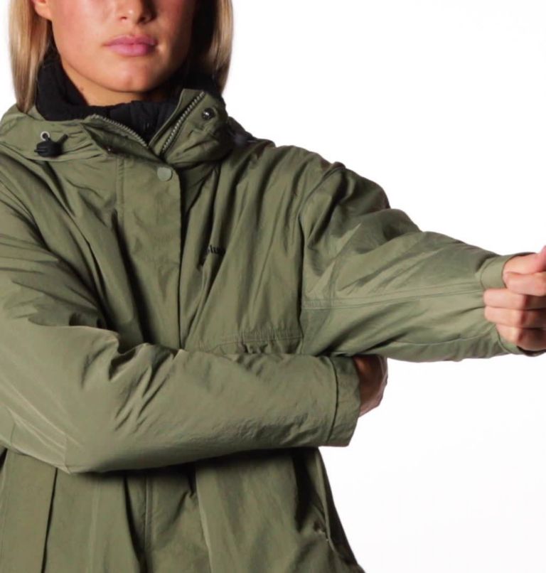 Veste Laurelwoods Interchange Femme, Color: Stone Green