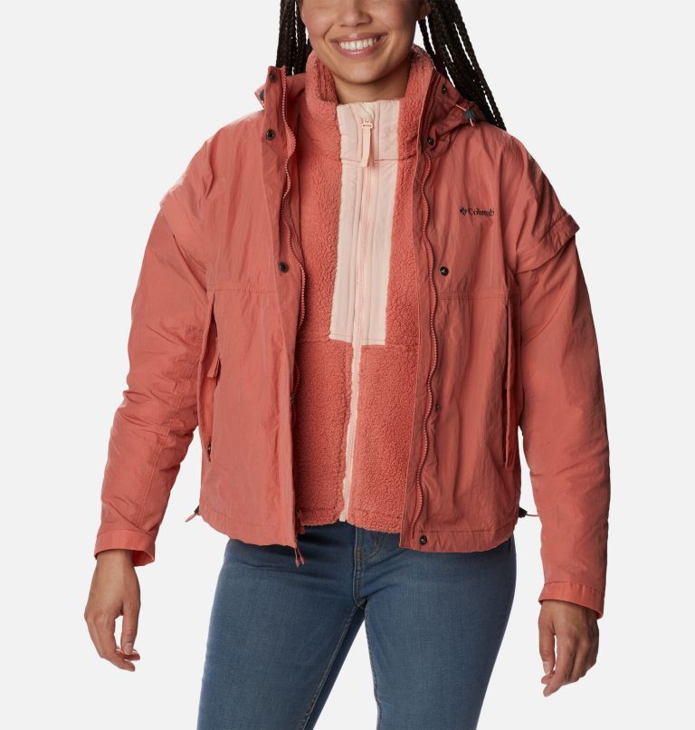 Women's Laurelwoods Interchange Jacket, Color: Dark Coral, image 12