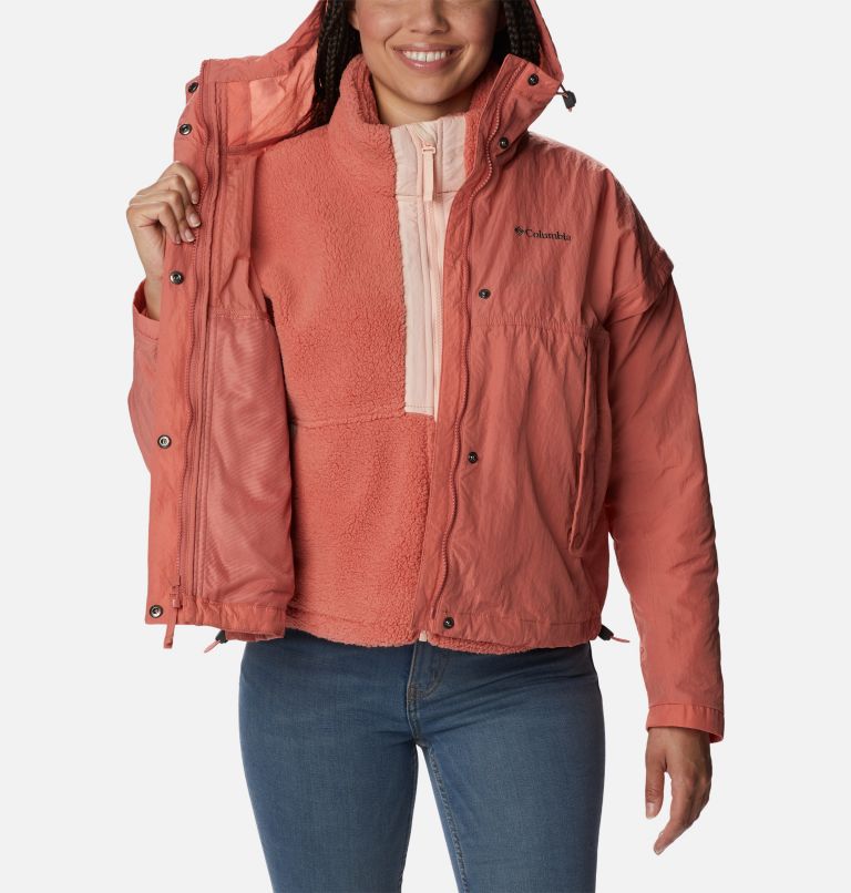 Women's Laurelwoods Interchange Jacket, Color: Dark Coral, image 5