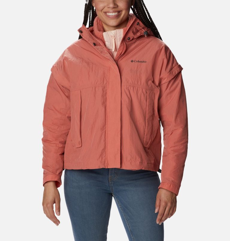 Thumbnail: Women's Laurelwoods Interchange Jacket, Color: Dark Coral, image 1