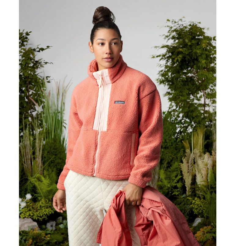 Thumbnail: Women's Laurelwoods Interchange Jacket, Color: Dark Coral, image 15