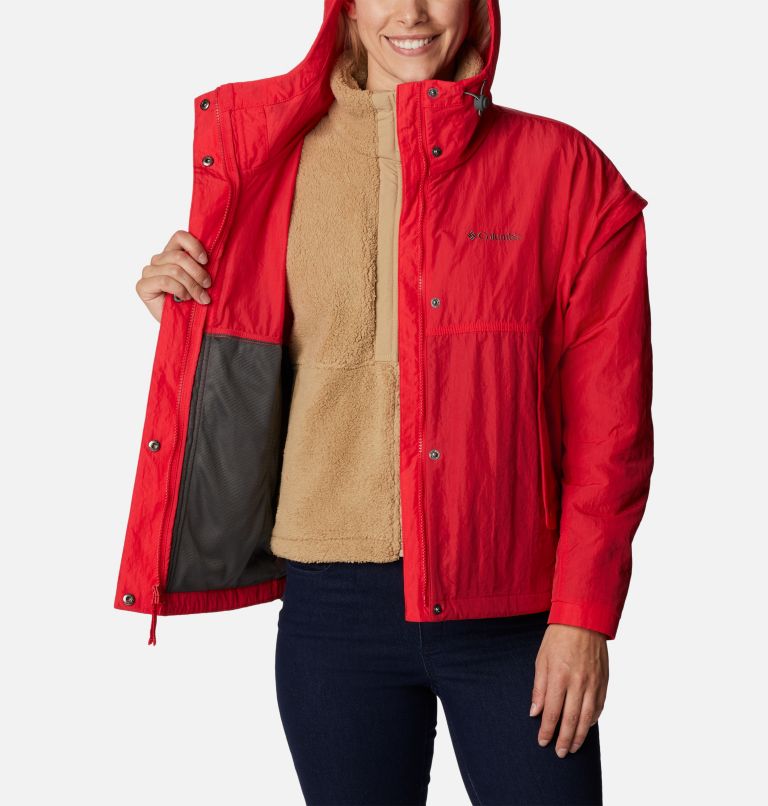 Women's Laurelwoods Interchange Jacket, Color: Red Lily, image 5
