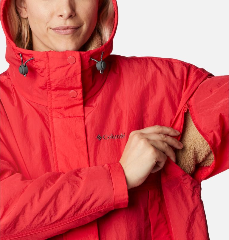 Thumbnail: Women's Laurelwoods Interchange Jacket, Color: Red Lily, image 8