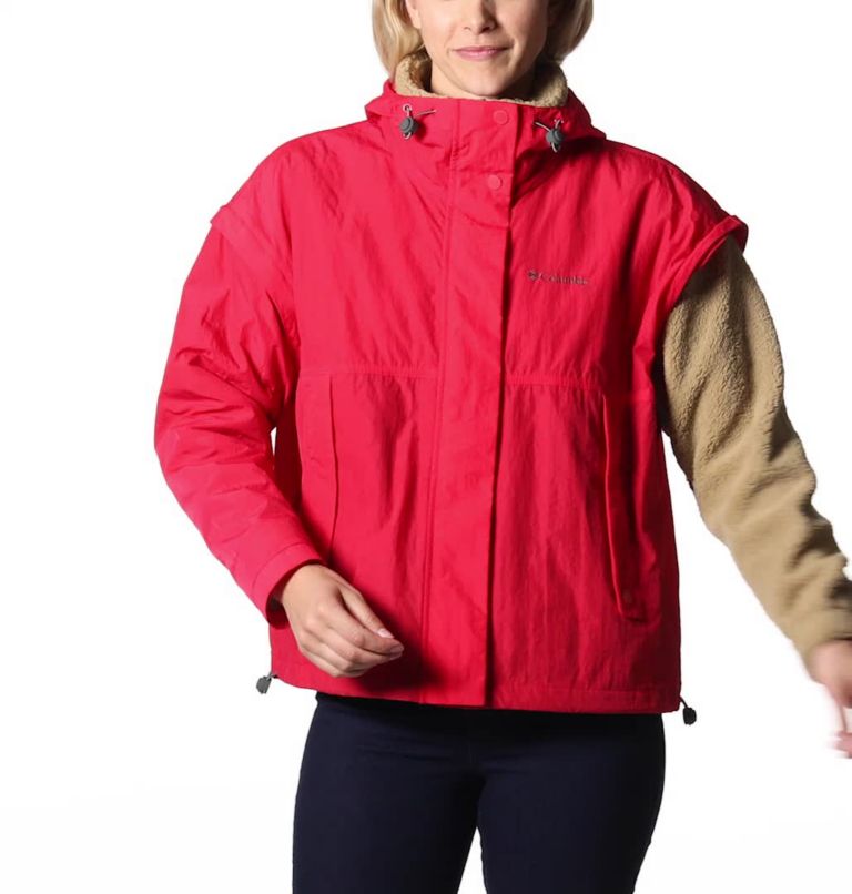 Thumbnail: Women's Laurelwoods Interchange Jacket, Color: Red Lily, image 2