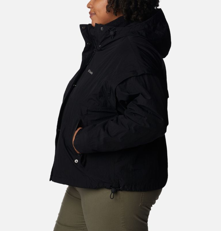 Thumbnail: Women's Laurelwoods Interchange Jacket - Plus Size, Color: Black, image 3