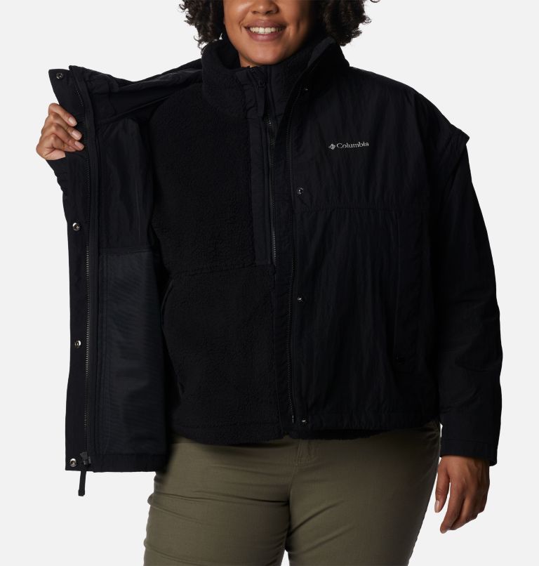 Thumbnail: Women's Laurelwoods Interchange Jacket - Plus Size, Color: Black, image 6